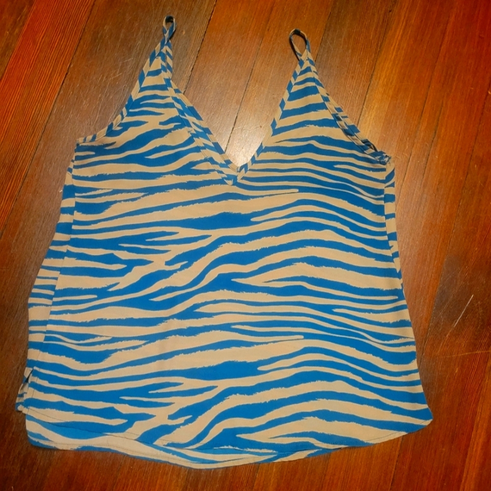 Allison Joy cheetah print tank top